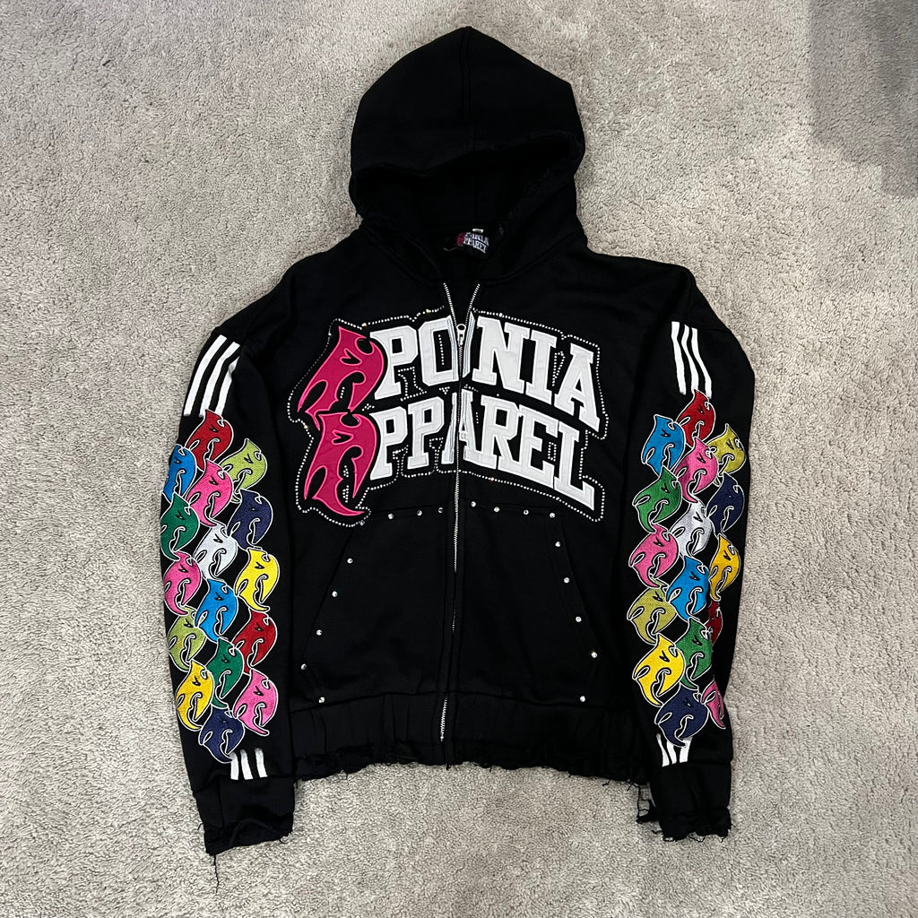 "Jade" Apónia Apparel Zip-Up