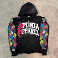 "Jade" Apónia Zip-Up (Acid Washed)