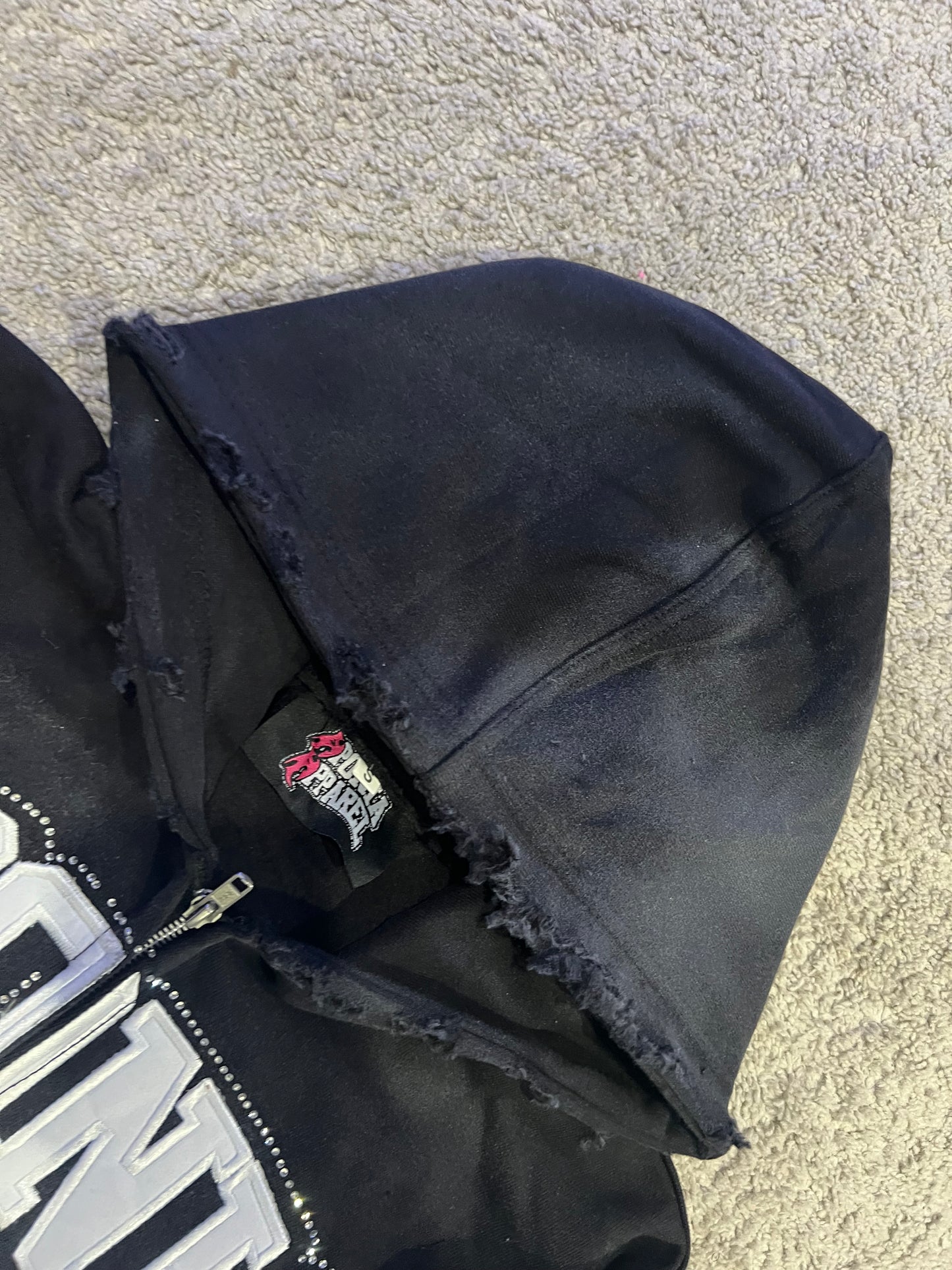 "Jade" Apónia Zip-Up (Acid Washed)