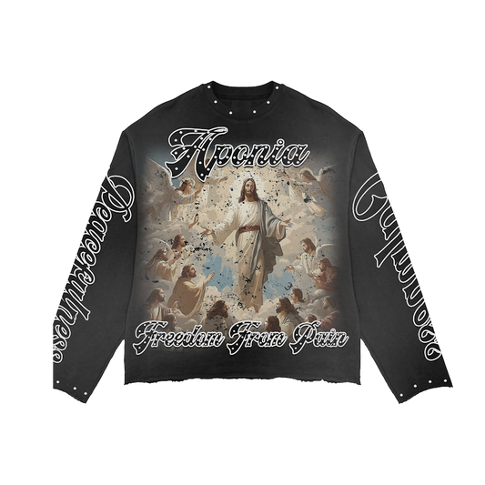 Black "Ascension" Long-sleeve